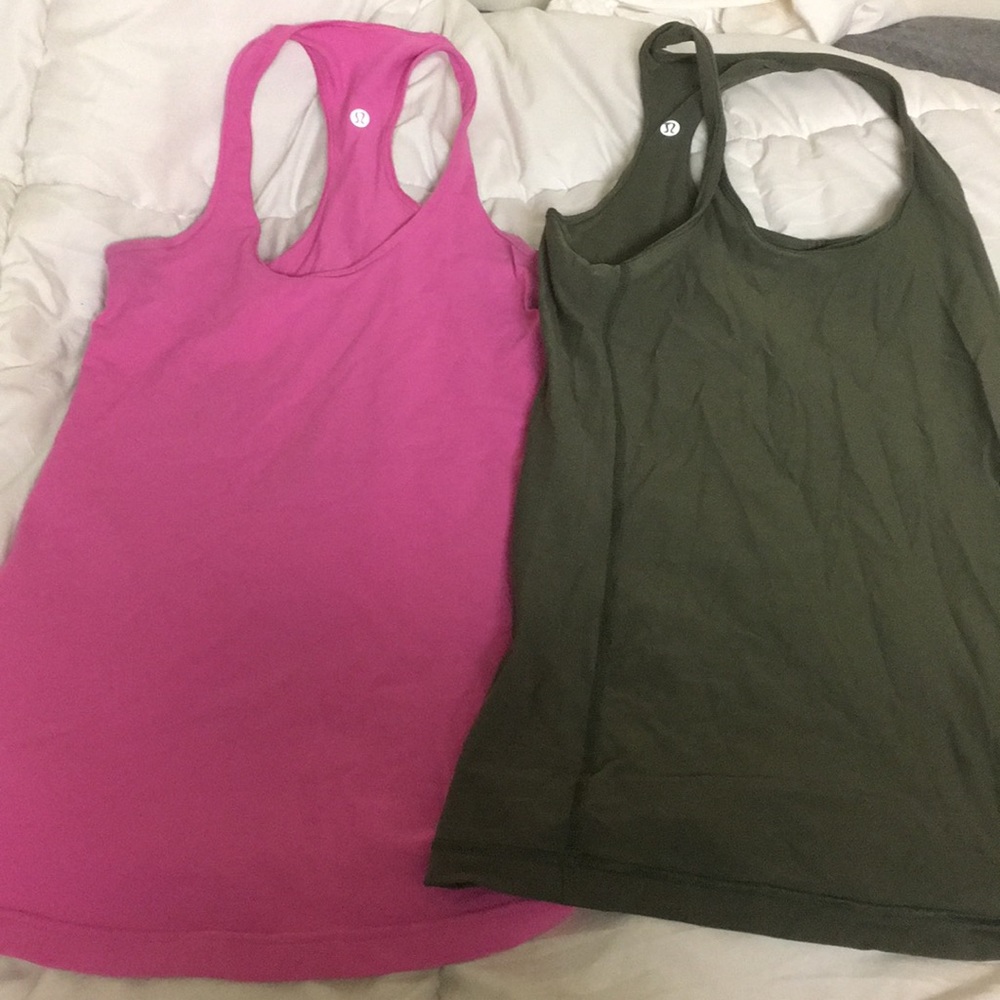 Cool racer back lululemon tank tops